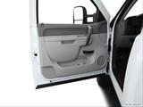  Inside of driver's side open door, window open photo